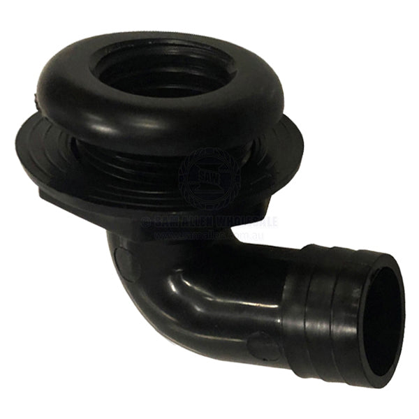 BAIT TANK OVERFLOW TUBE - THREADED DRAIN (SIZE 1)