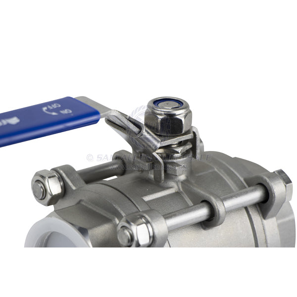 BALL VALVES - BSP - 3 PIECE - STAINLESS STEEL