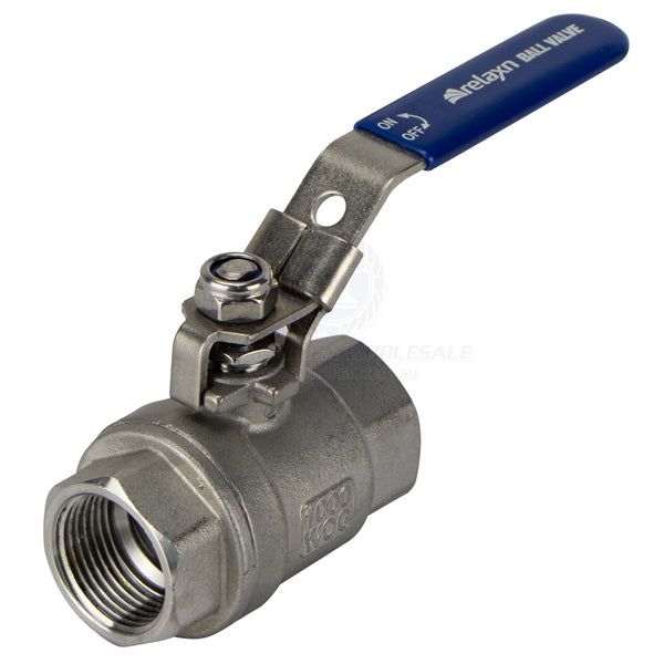 BALL VALVE - STAINLESS STEEL - 3/4IN BSPF