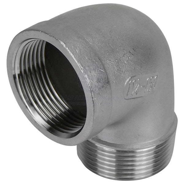 COUPLINGS - 90° ELBOW - BSP MALE / FEMALE - S/S