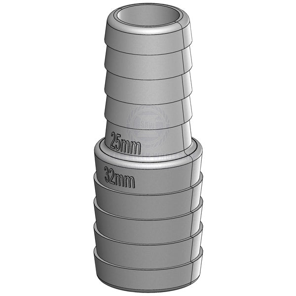 TRUDESIGN HOSE JOINERS - STRAIGHT REDUCER