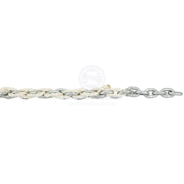 ANCHOR ROPE AND CHAIN KIT - 8 STRAND NYLON