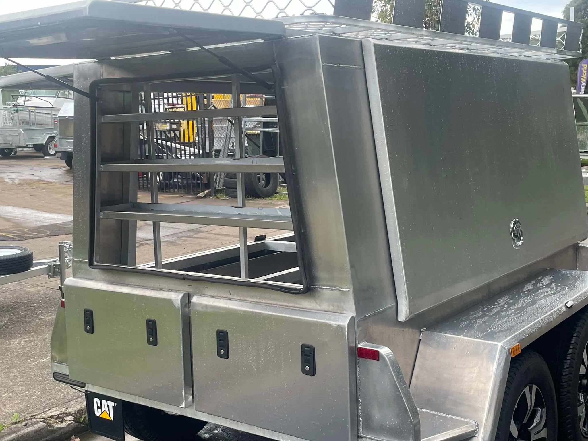 🔨 Full Custom Built Aluminium Trailer – One of a Kind