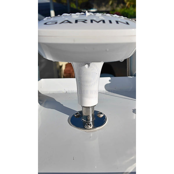 GPS ANTENNA BASE WITH LOCKING NUT