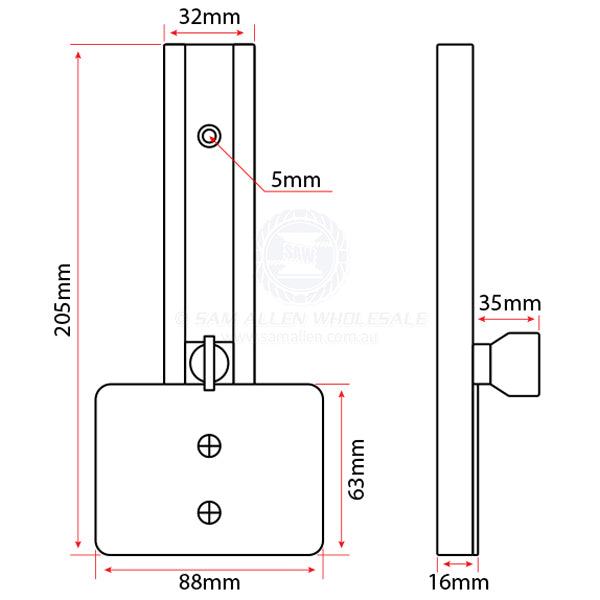 RELAXN TRANSDUCER BRACKETS
