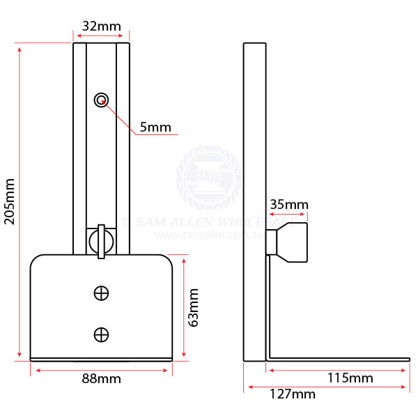 RELAXN TRANSDUCER BRACKETS