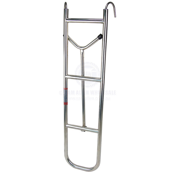 LADDERS - REMOVABLE OVER BOW RAIL - STAINLESS STEEL