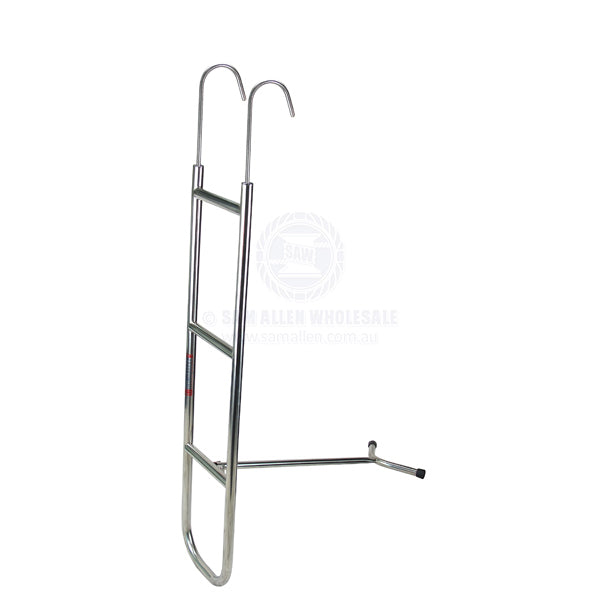 LADDERS - REMOVABLE OVER BOW RAIL - STAINLESS STEEL
