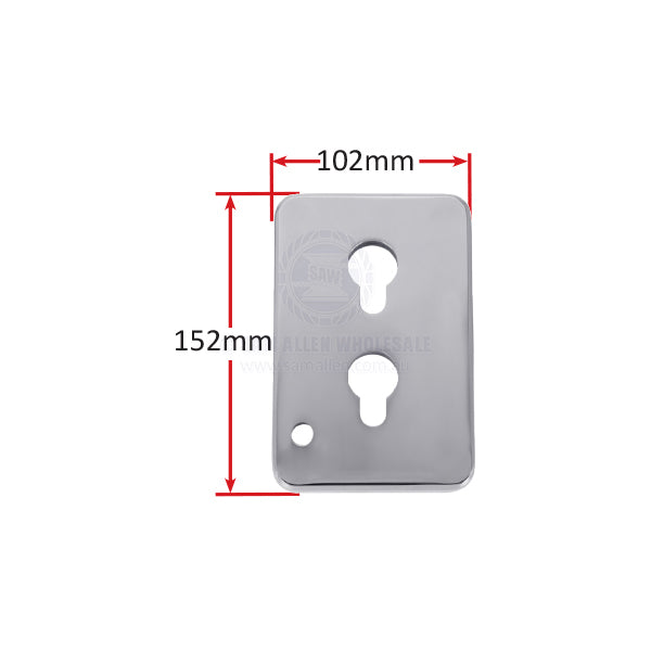 LADDER - REMOVABLE TELESCOPIC - 4 STEPS - STAINLESS STEEL - SURFACE MOUNT