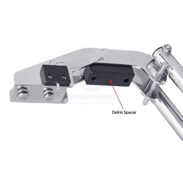 LADDER - REMOVABLE TELESCOPIC - 4 STEPS - STAINLESS STEEL - SURFACE MOUNT