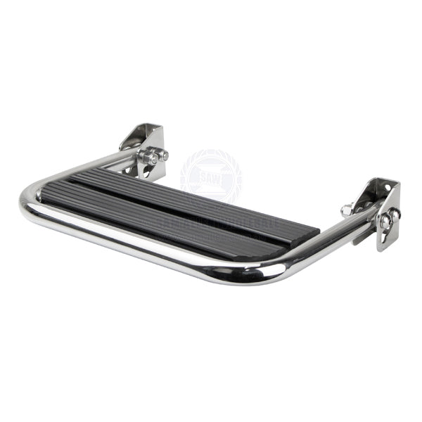 FOOTREST - FOLD UP - STAINLESS STEEL