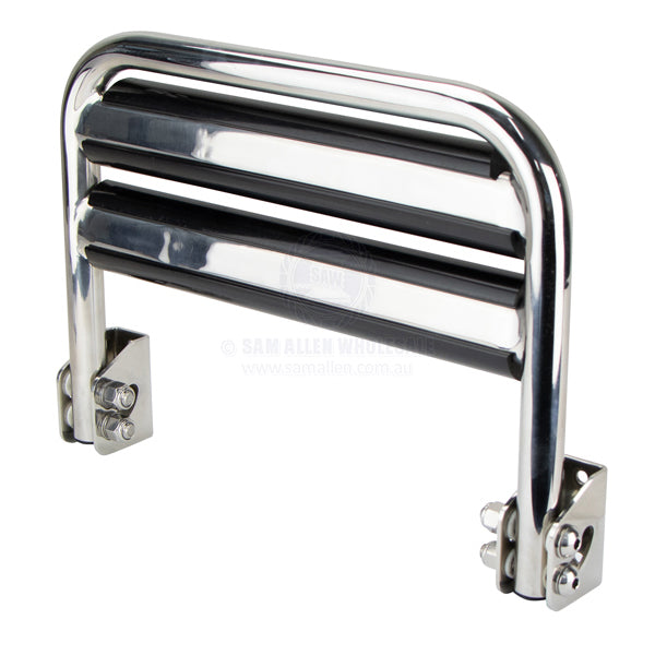 FOOTREST - FOLD UP - STAINLESS STEEL