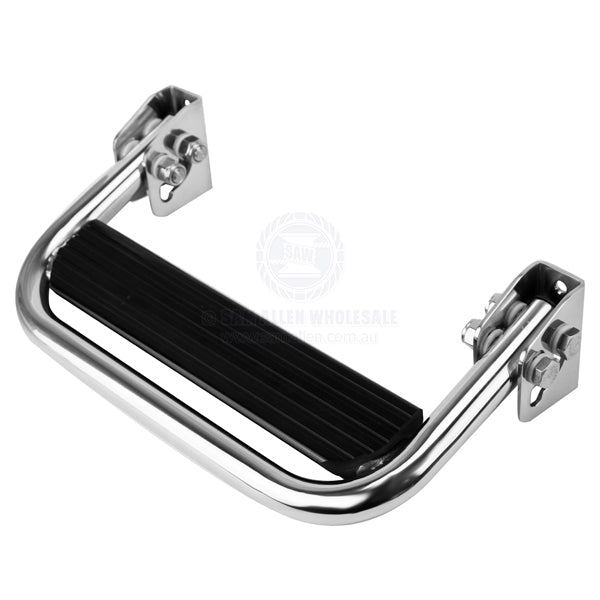 FOOTREST - FOLD UP - STAINLESS STEEL