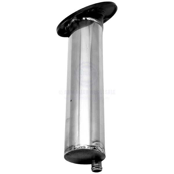 RELAXN ROD HOLDER - ROUND HEAD WITH DRAIN - HEAVY-DUTY - STAINLESS STEEL