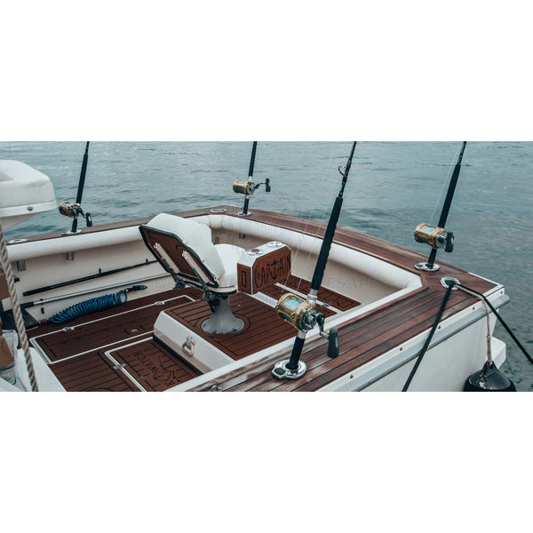 ROD HOLDER - 0° BLUEWATER - ROTATING - STAINLESS STEEL