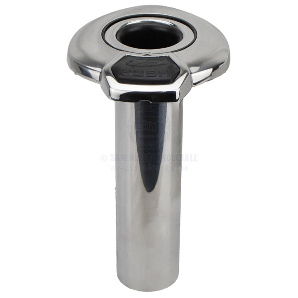 ROD HOLDER - 0° STREAMLINE - ROTATING - STAINLESS STEEL