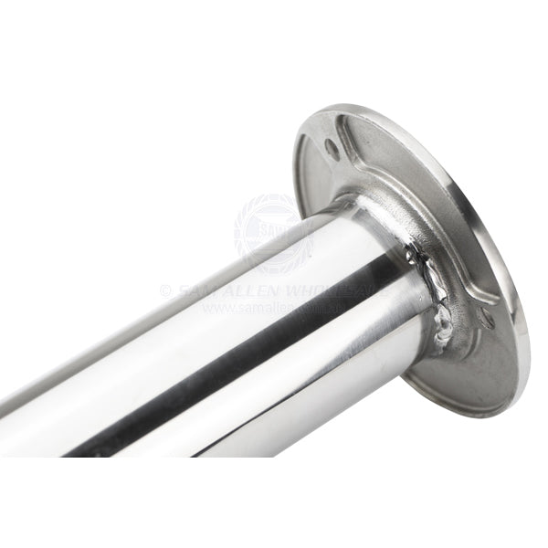 RELAXN ROD HOLDER - ROUND HEAD WITH DRAIN - HEAVY-DUTY - STAINLESS STEEL