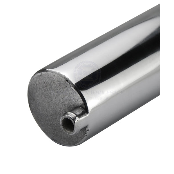 RELAXN ROD HOLDER - ROUND HEAD WITH DRAIN - HEAVY-DUTY - STAINLESS STEEL