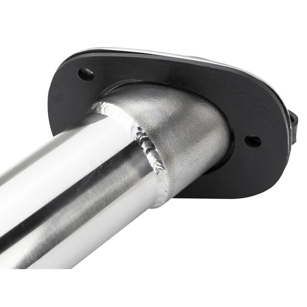 RELAXN ROD HOLDER - OVAL HEAD ANGLED - HEAVY DUTY - STAINLESS STEEL