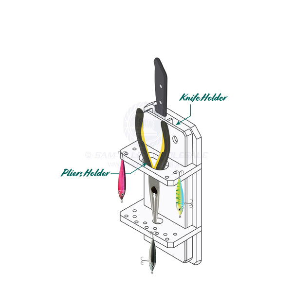 RELAXN KNIFE, PLIERS & LURE HOLDER