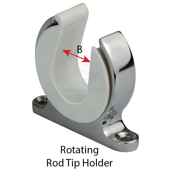 RELAXN ROD STORAGE HANGER - STAINLESS STEEL