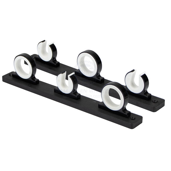 RELAXN ROD STORAGE RACKS - BLACK ALLOY & POLYBOARD