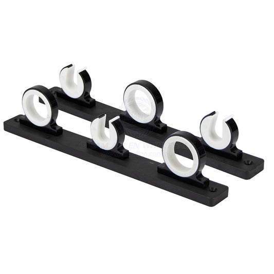 RELAXN ROD STORAGE RACKS - BLACK ALLOY & POLYBOARD