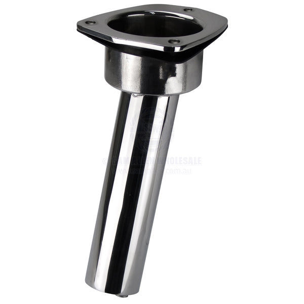 RELAXN MAKO SERIES ROD/CUP HOLDER - STAINLESS STEEL - SURFACE MOUNT