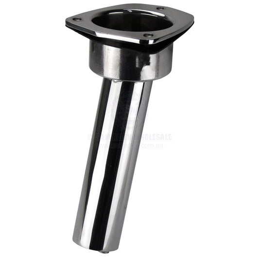 RELAXN MAKO SERIES ROD/CUP HOLDER - STAINLESS STEEL - SURFACE MOUNT