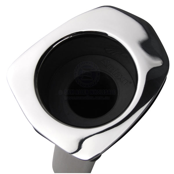 RELAXN MAKO SERIES ROD/CUP HOLDER - STAINLESS STEEL - CONCEALED MOUNT