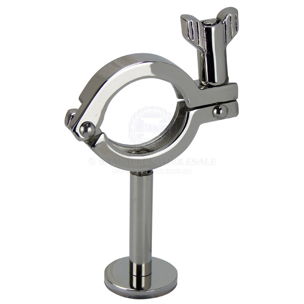 OCEANBLUE OUTRIGGERS - OUTRIGGER BASE WISHBONE - STAINLESS STEEL