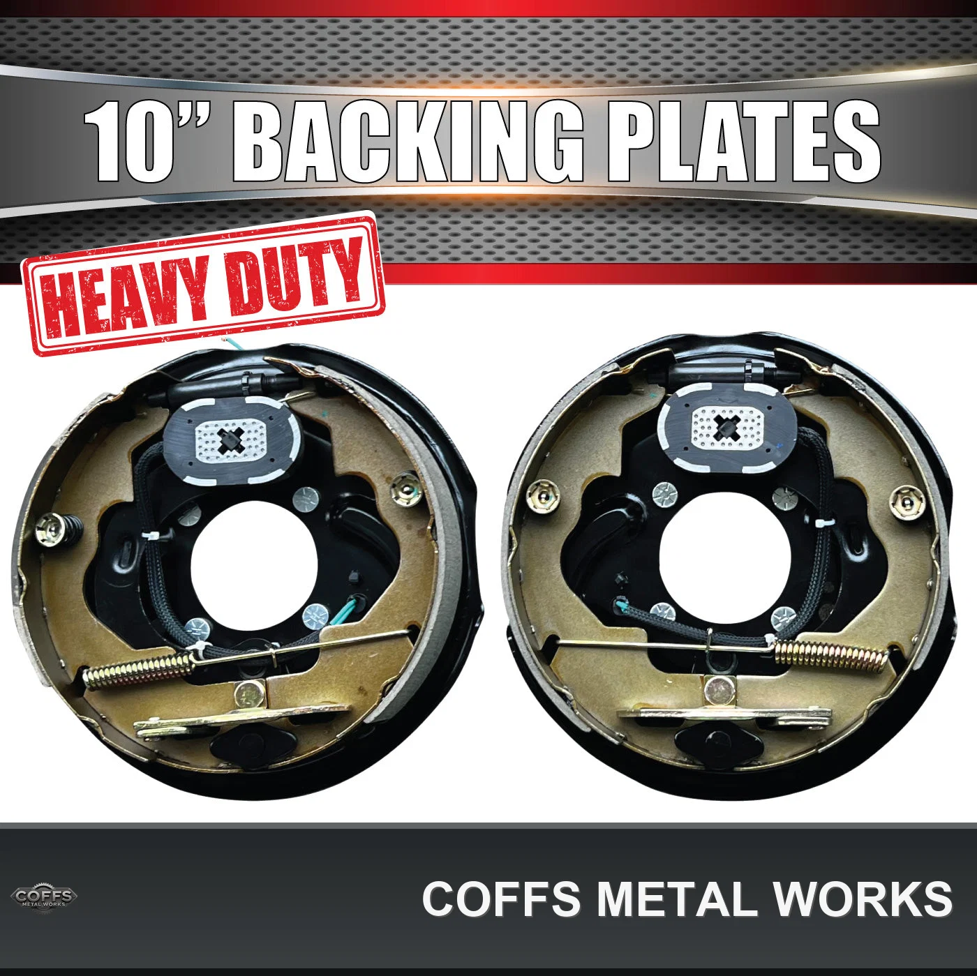 4x-10-trailer-caravan-electric-brake-backing-plates-quality-strong-magnets-coffs-metal-02