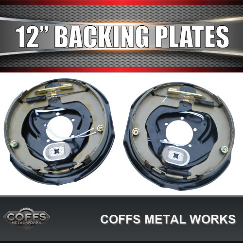4x-12-trailer-caravan-electric-brake-backing-plates-quality-strong-magnets-coffs-metal-02
