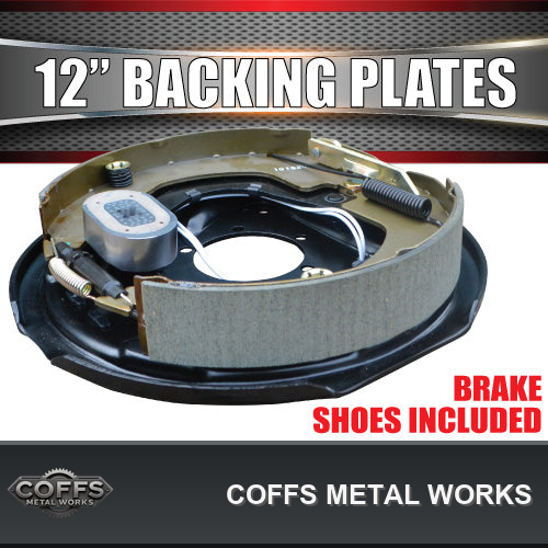 4x-12-trailer-caravan-electric-brake-backing-plates-quality-strong-magnets-coffs-metal-04