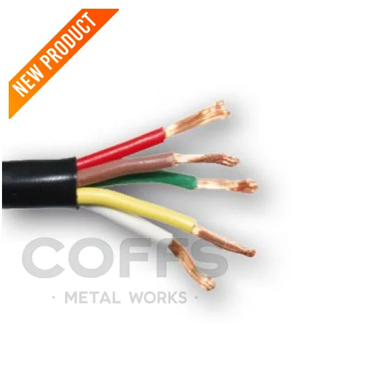 5 core 4.0mm 100m Trailer Wire