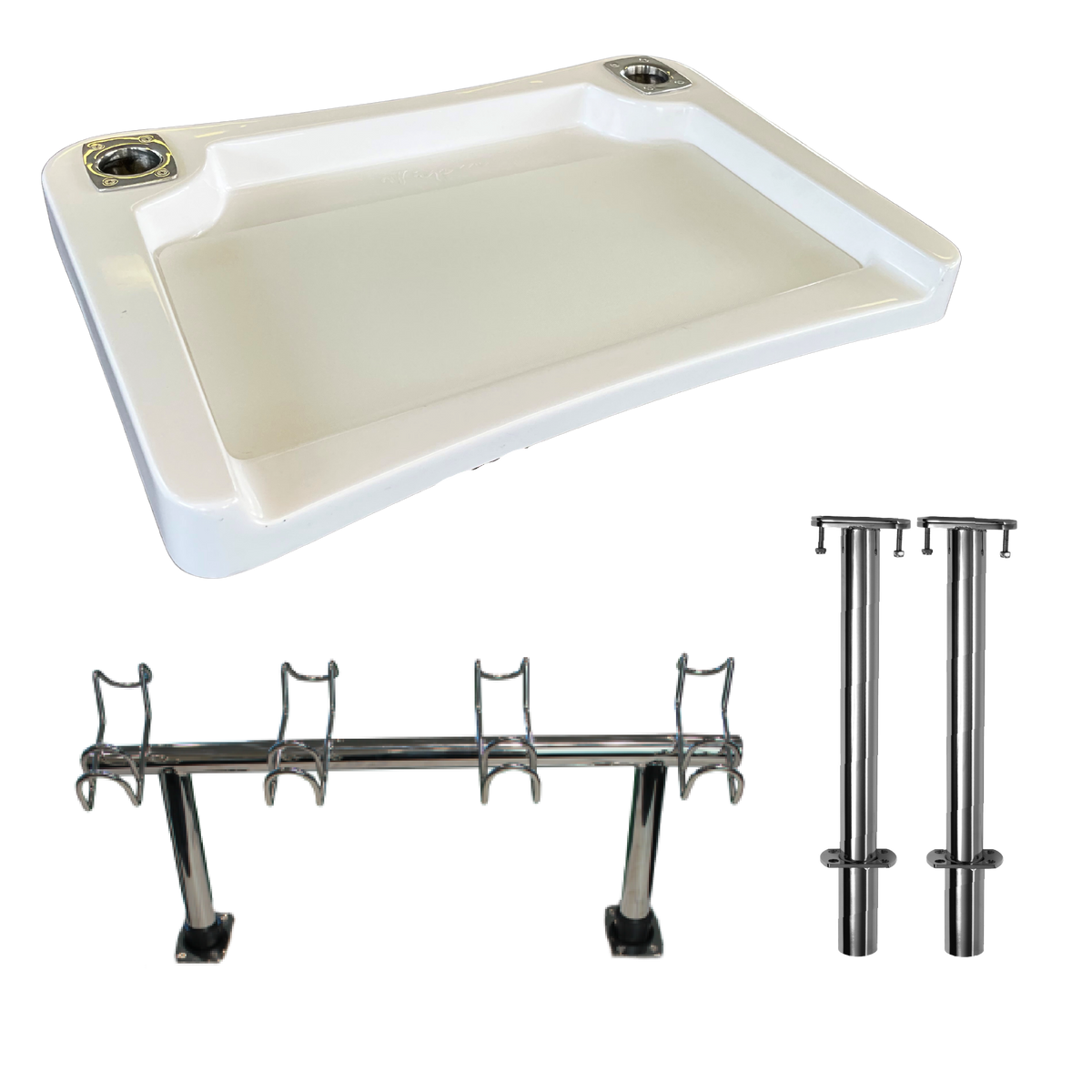 Viper Pro Series Deluxe Fibreglass Bait Board Combo - Small | Coffs Metal Works
