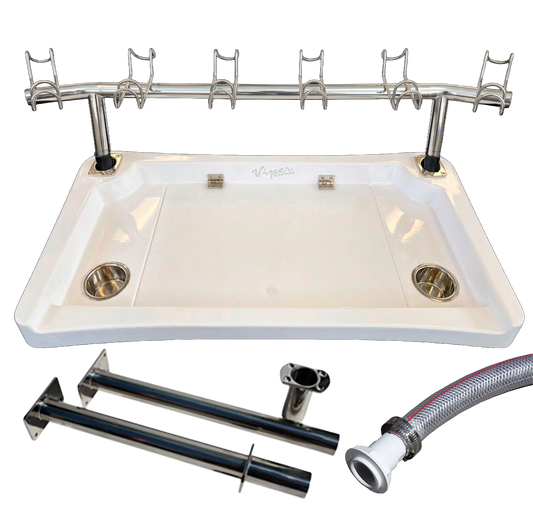 Viper Pro Series Deluxe Fibreglass Removable Baitboard Large Combo (New model made in Australia) | Coffs Metal Works