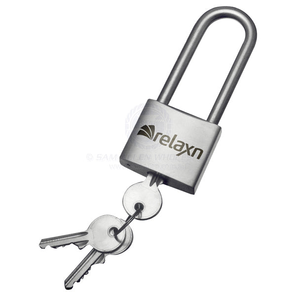 RELAXN PADLOCKS - LONG SHACKLE - STAINLESS STEEL