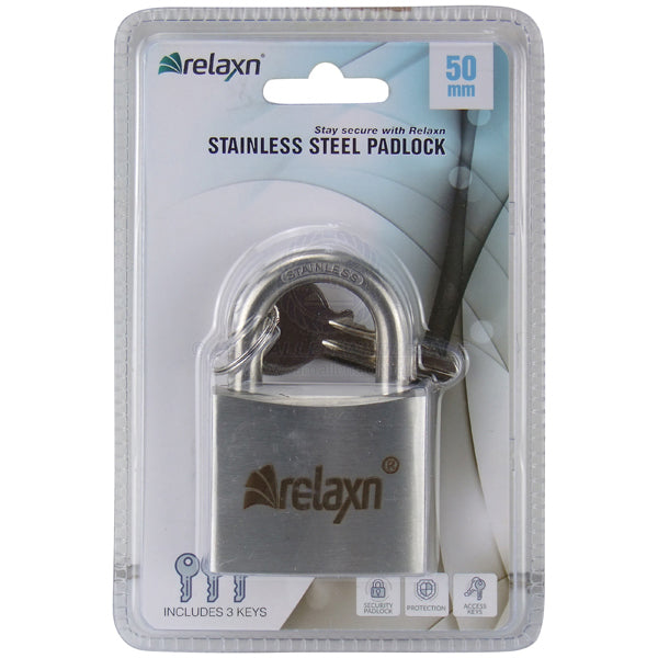 RELAXN PADLOCKS - STANDARD - STAINLESS STEEL