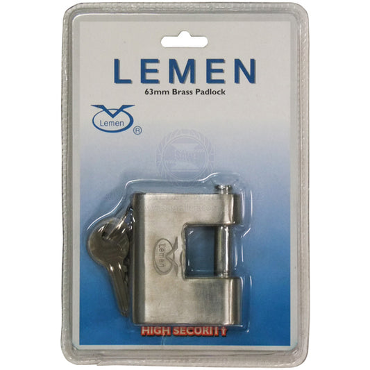 PADLOCKS - ARMOURED BRASS - STAINLESS STEEL