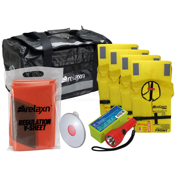 RELAXN SAFETY GEAR KIT - 6M+ BOAT