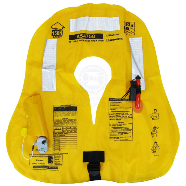 INFLATABLE LIFEJACKET - MANUAL WAIST BAG RELAXN