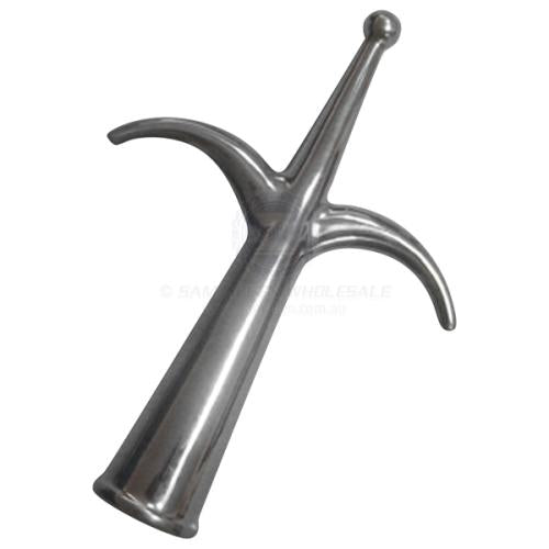 DOUBLE BOAT HOOK - SS 316G HEAD ONLY anchor chain