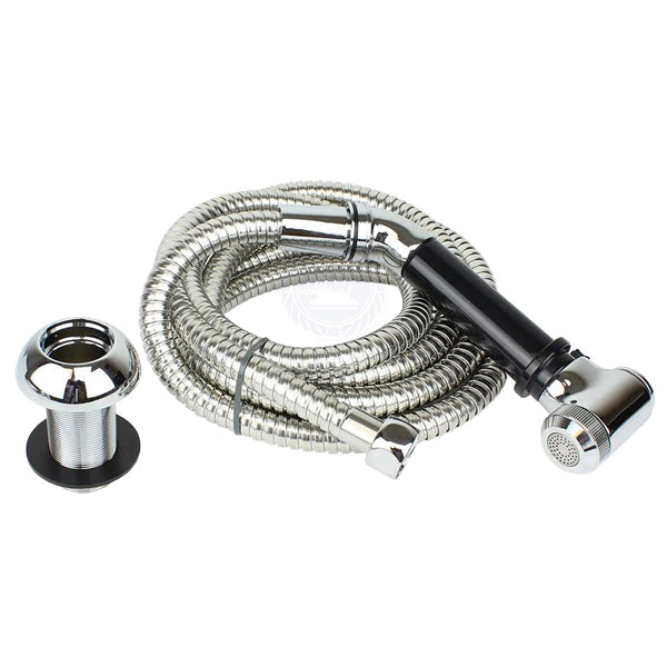 RELAXN SHOWER HEAD - ANGLED WITH S/S HOSE