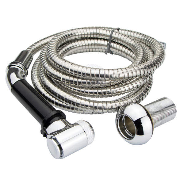 RELAXN SHOWER HEAD - ANGLED WITH S/S HOSE