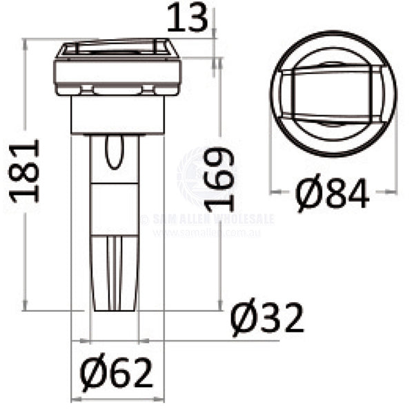 SHOWER KIT - SATURN MIXER & HOSE KIT - HORIZONTAL MOUNTING