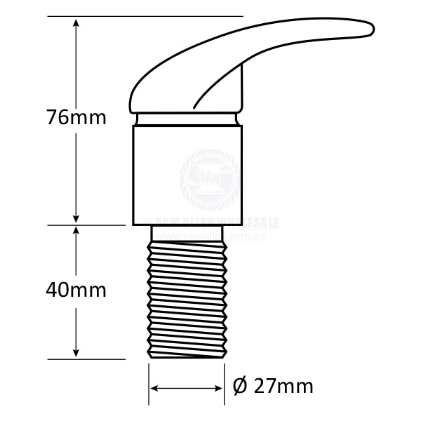 ARAVON TAP - FLICK MIXER