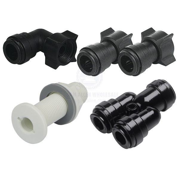 PUSH TAP WITH TIMER INSTALLATION KITS