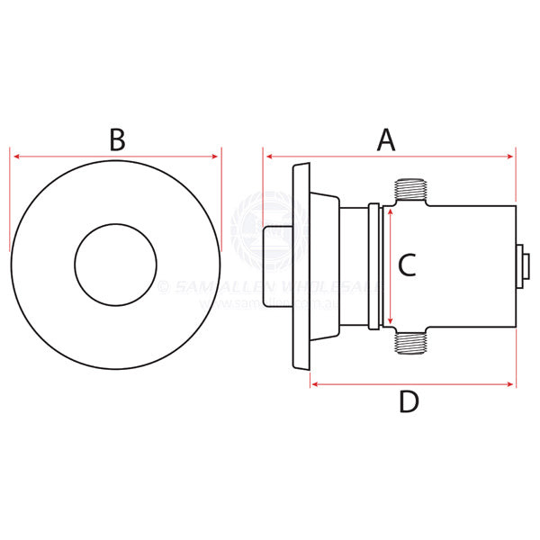 TAP - PUSH BUTTON WITH TIMER