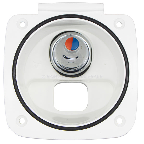 ARAVON SHOWER BOX - HEAD, MIXER & HOSE - LOCKABLE